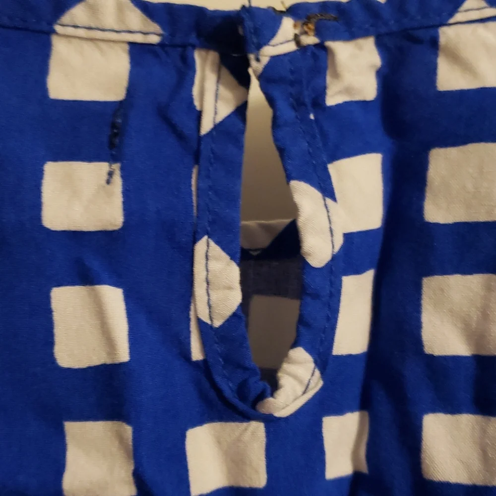 Gap Kids Blue White Sheath Dress XXL